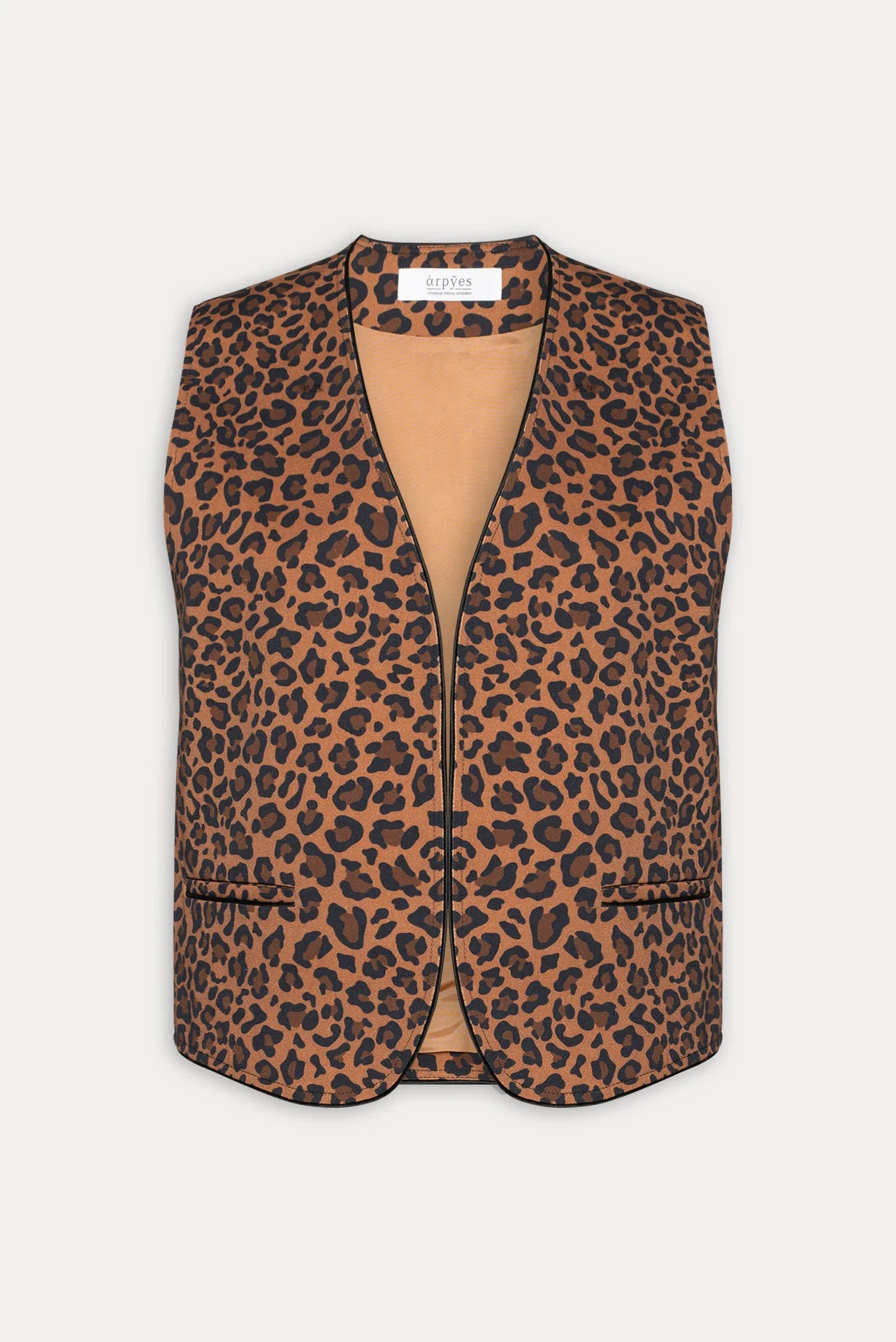 Curry Vest (Animal Print)