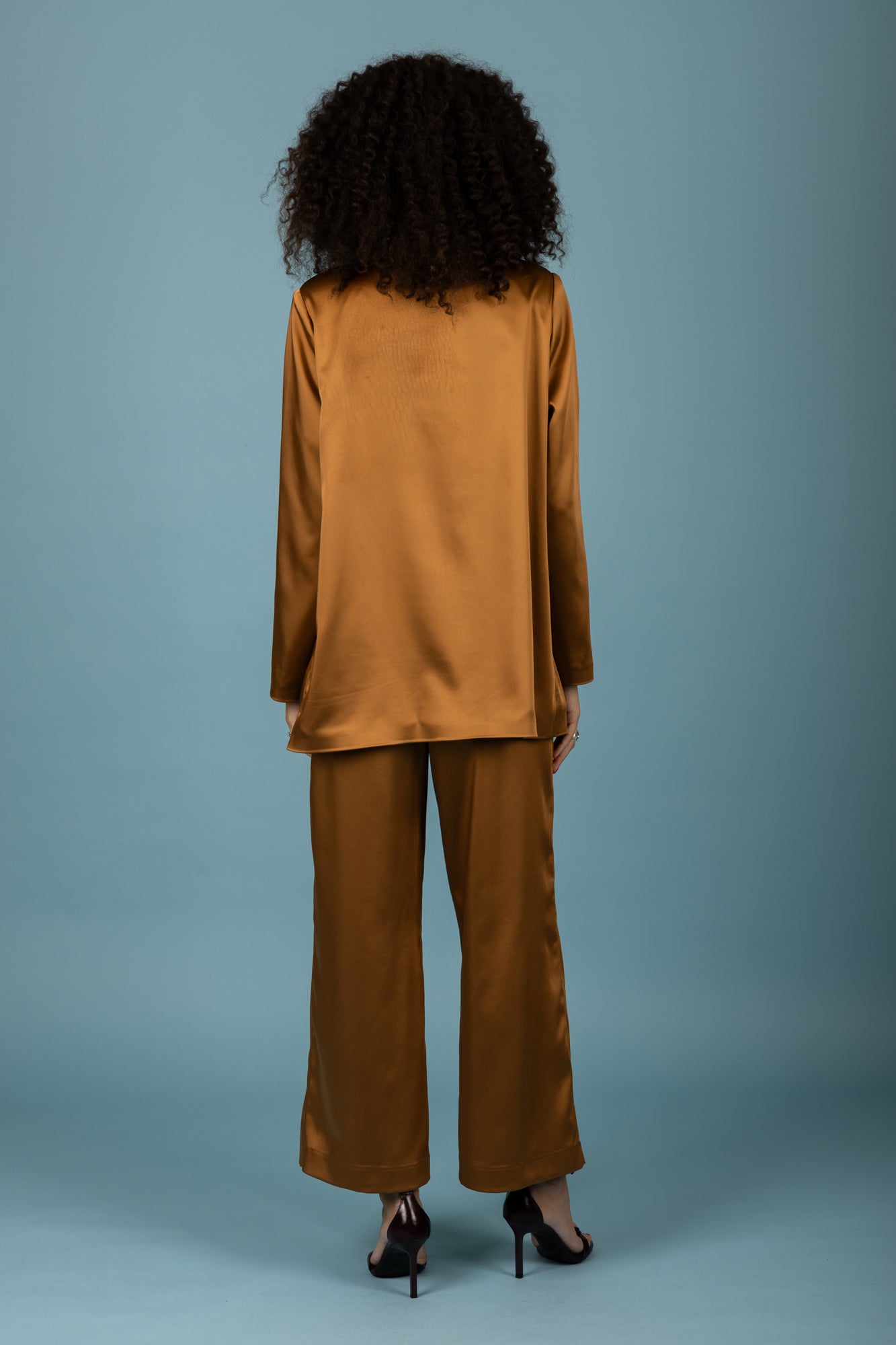 Luna Oversized Blazer (Bronze)