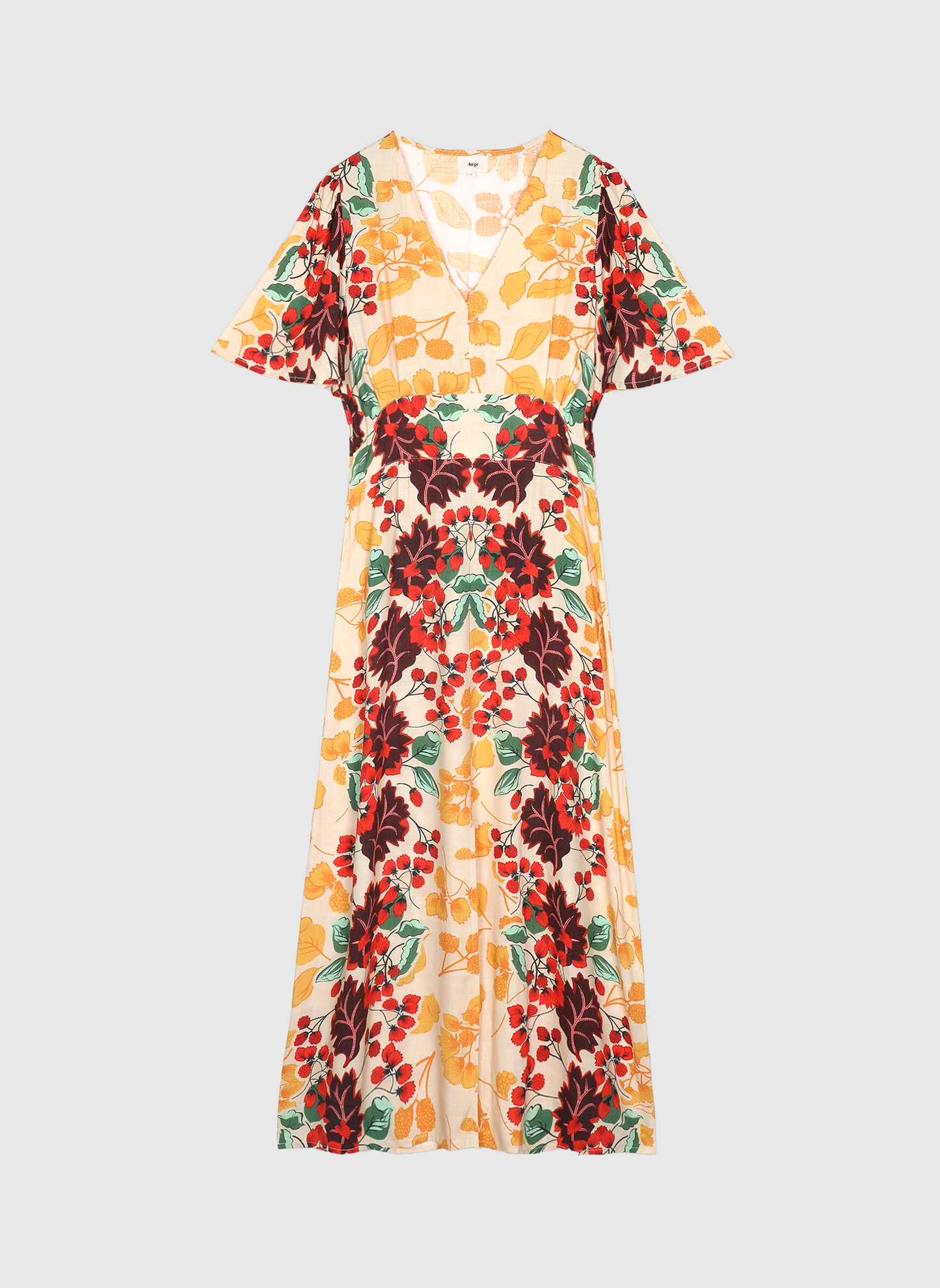 Onessa Long Dress (forest multi)