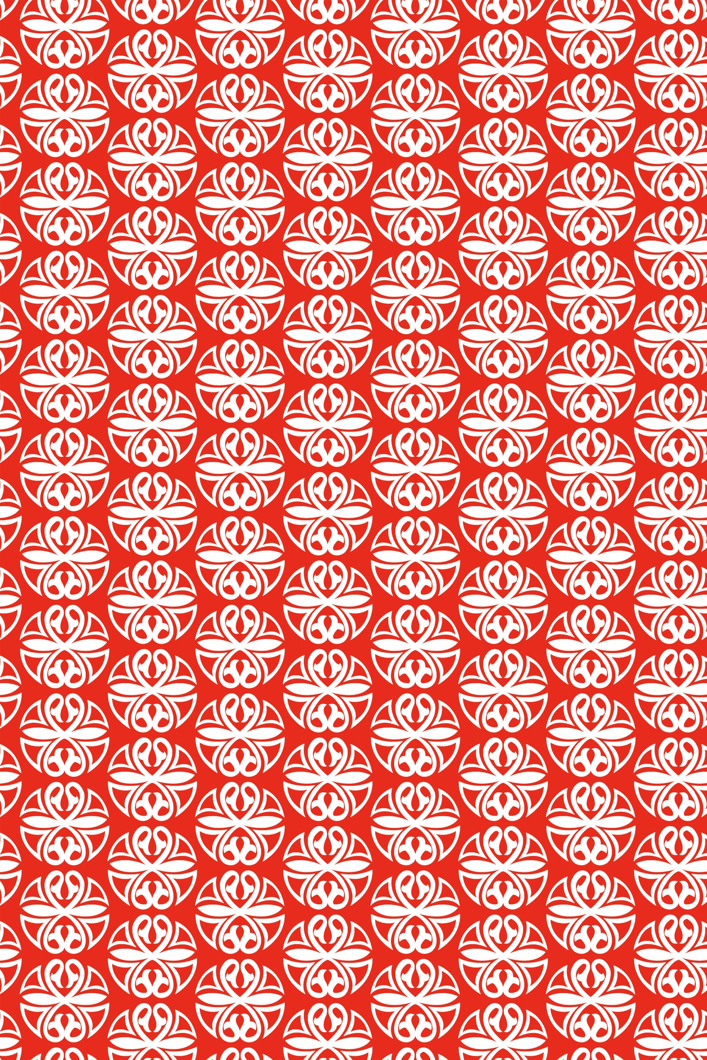 Skyrianaki Hat (Round Red Print)