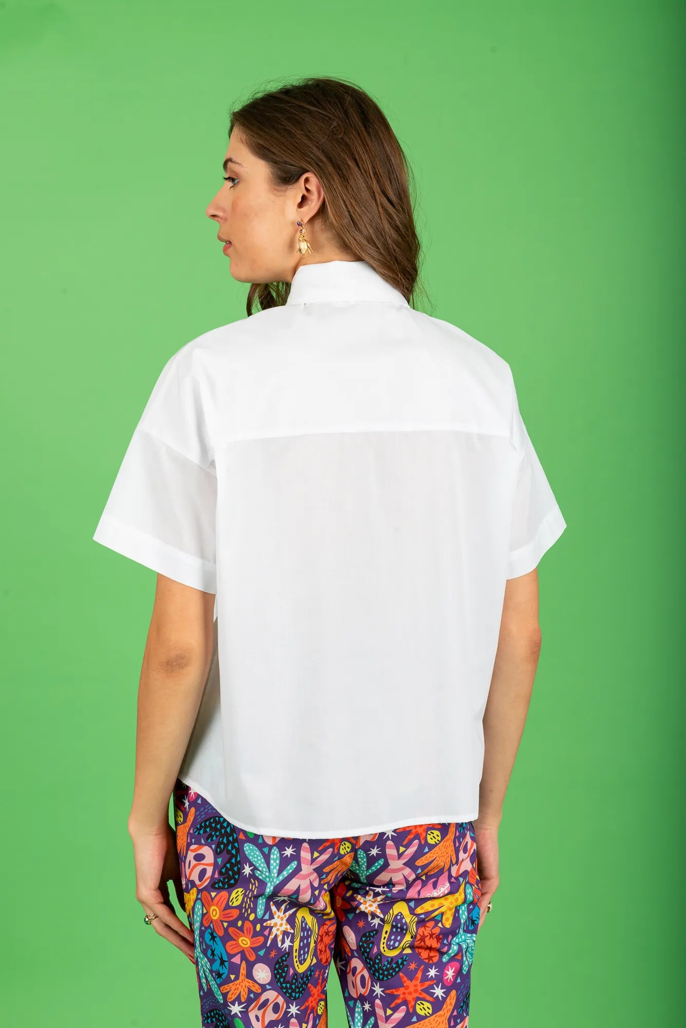 Donald Short Sleeved Shirt (white)