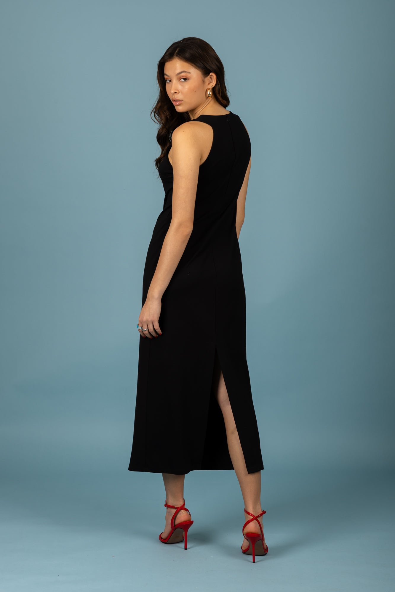 Emily Straight Dress (Black)