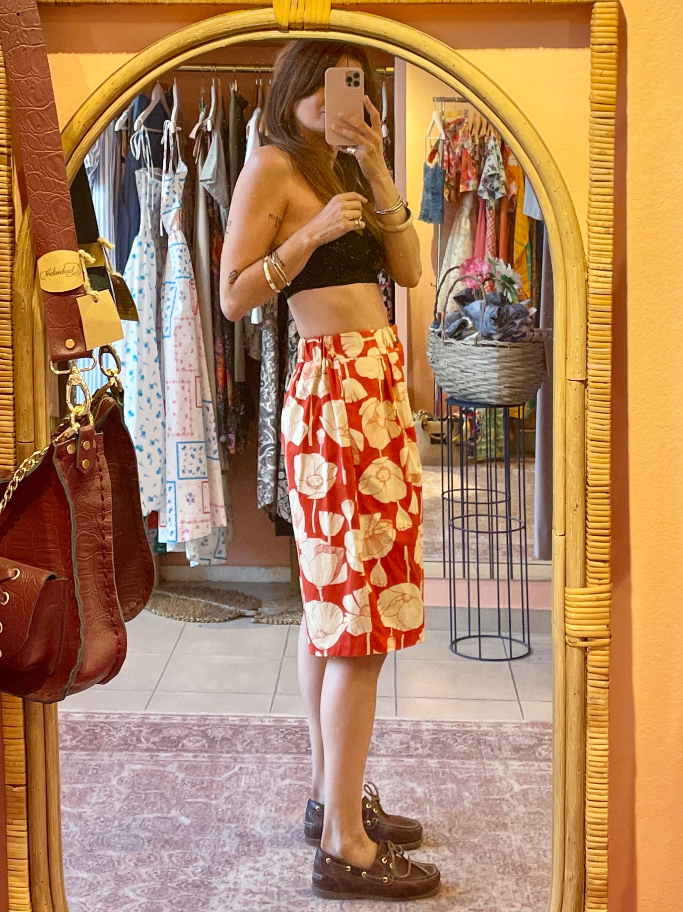 Cotton Printed Bermuda Shorts (Floral)