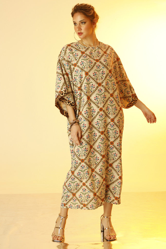 Francesca Midi Dress (Ivory)