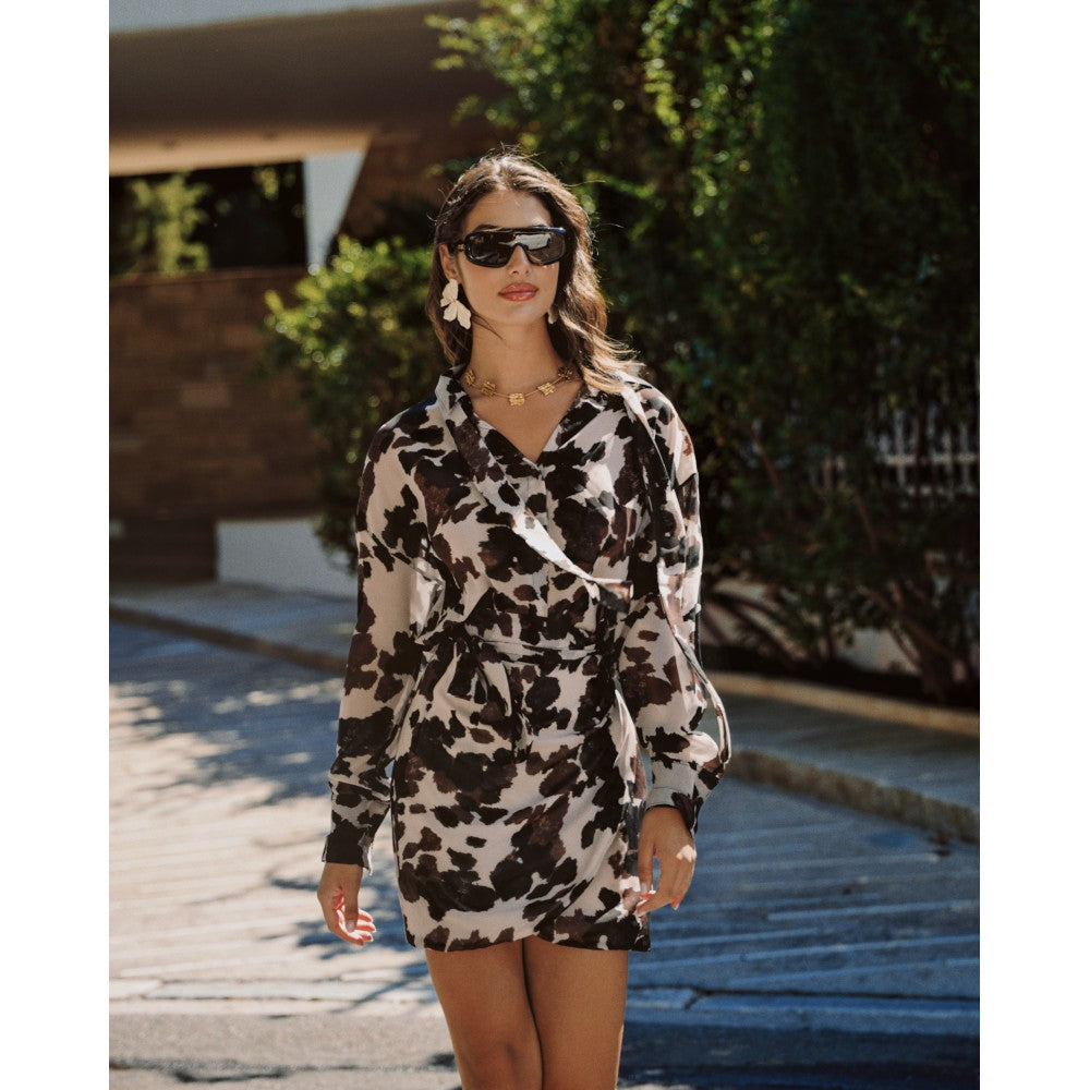 Central Shirt (Cow Print)