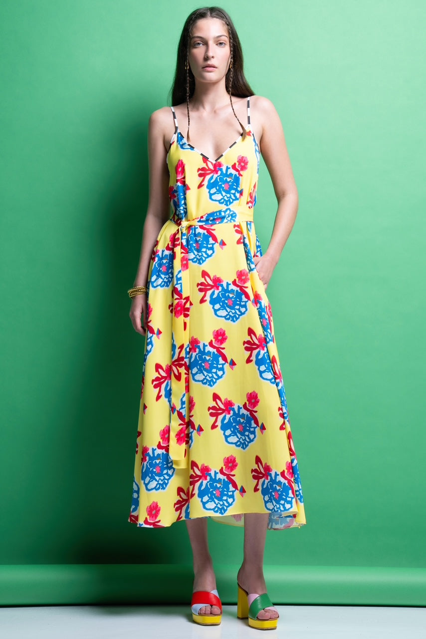 Elly Long Dress (Yellow)