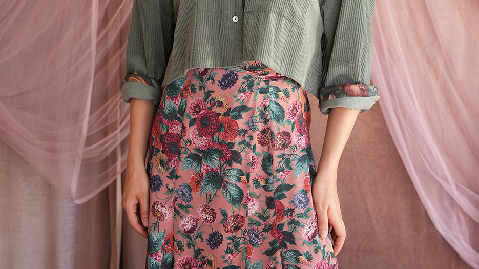 Fastol Wrap Skirt (Pink)