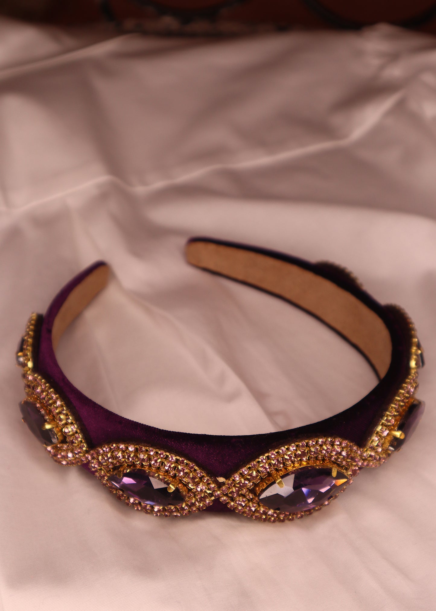 Crystals Headband (purple)