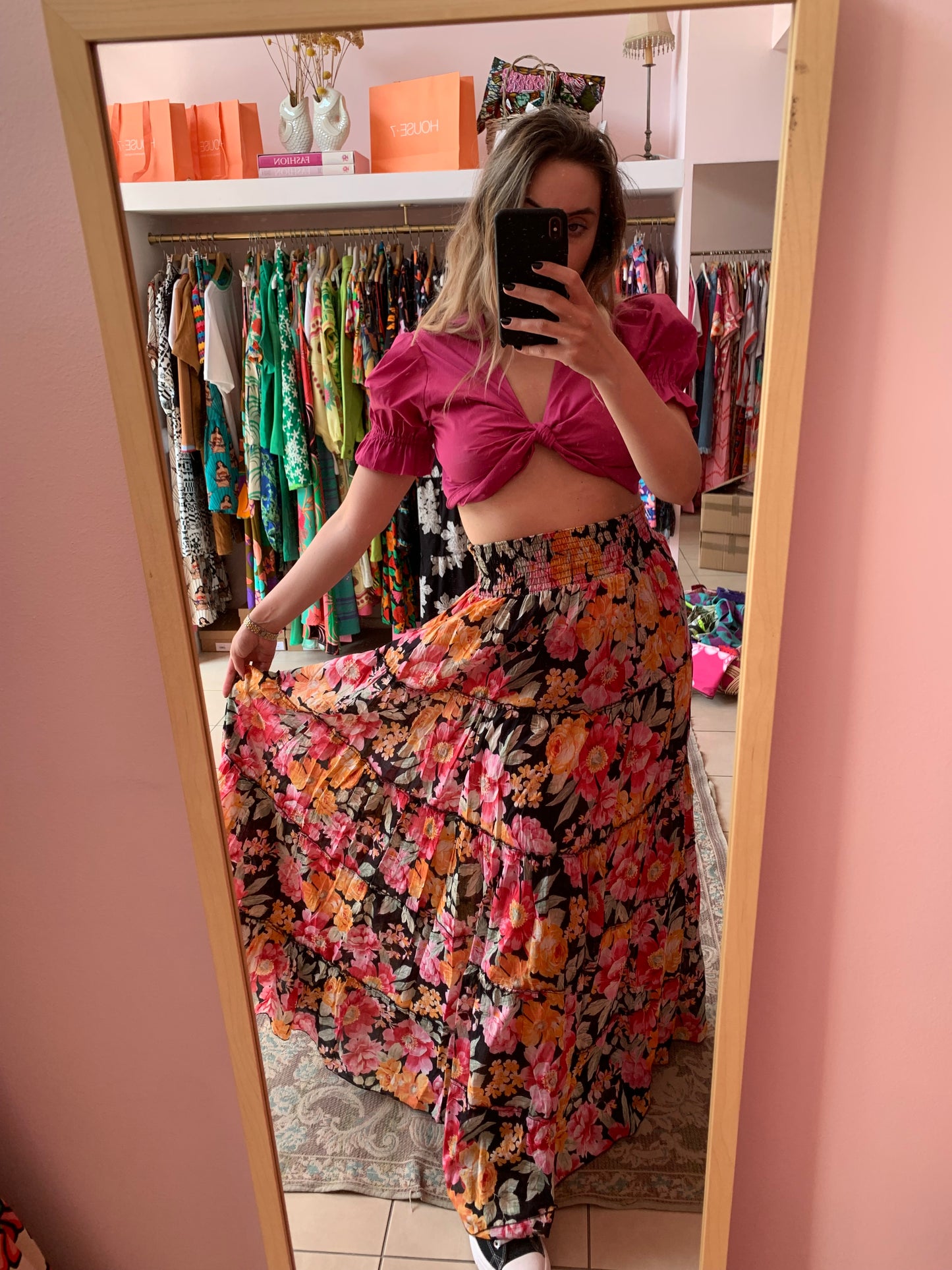 Gypsy Tiered Skirt-Dress