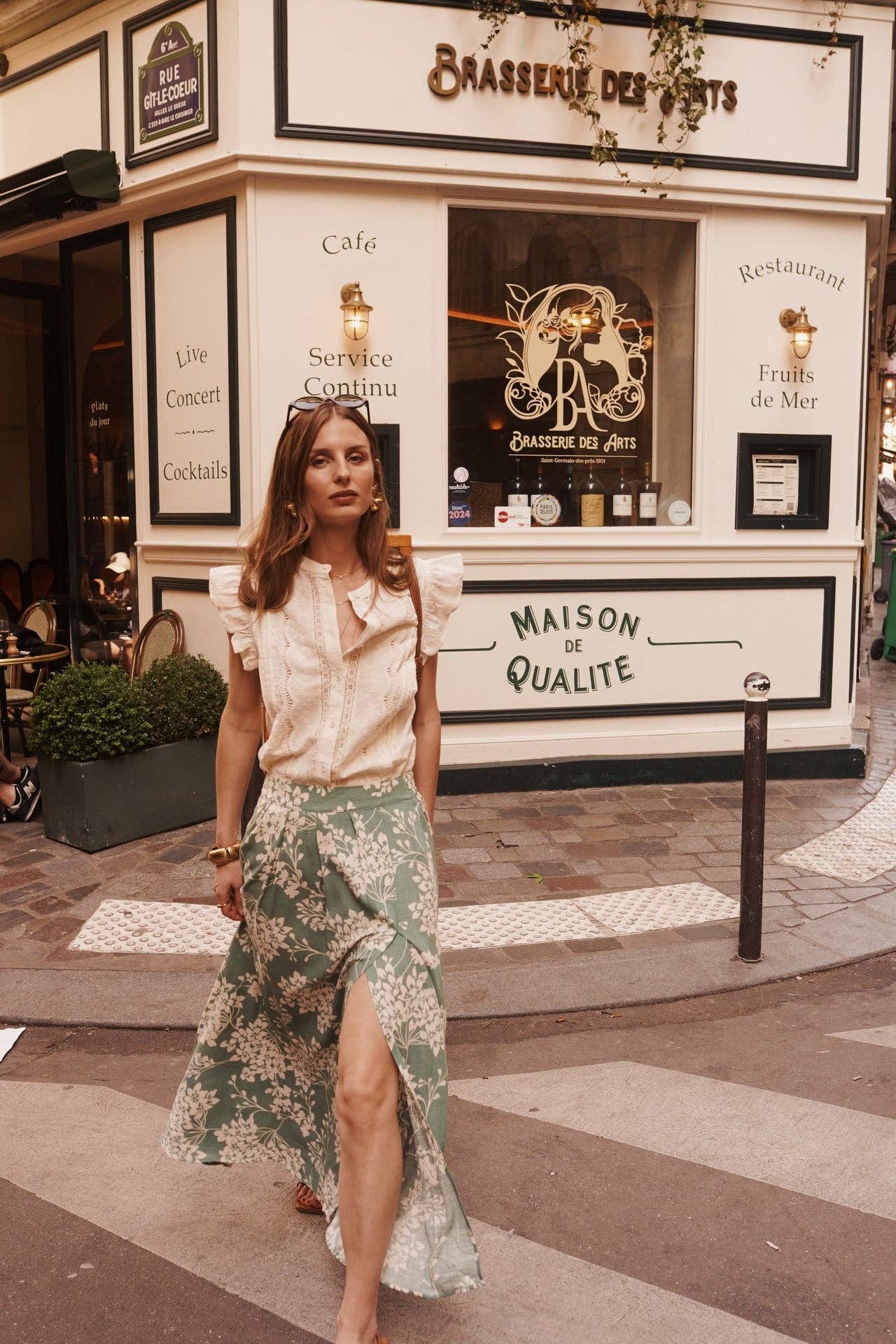 Jasmine Fields Skirt (mint)