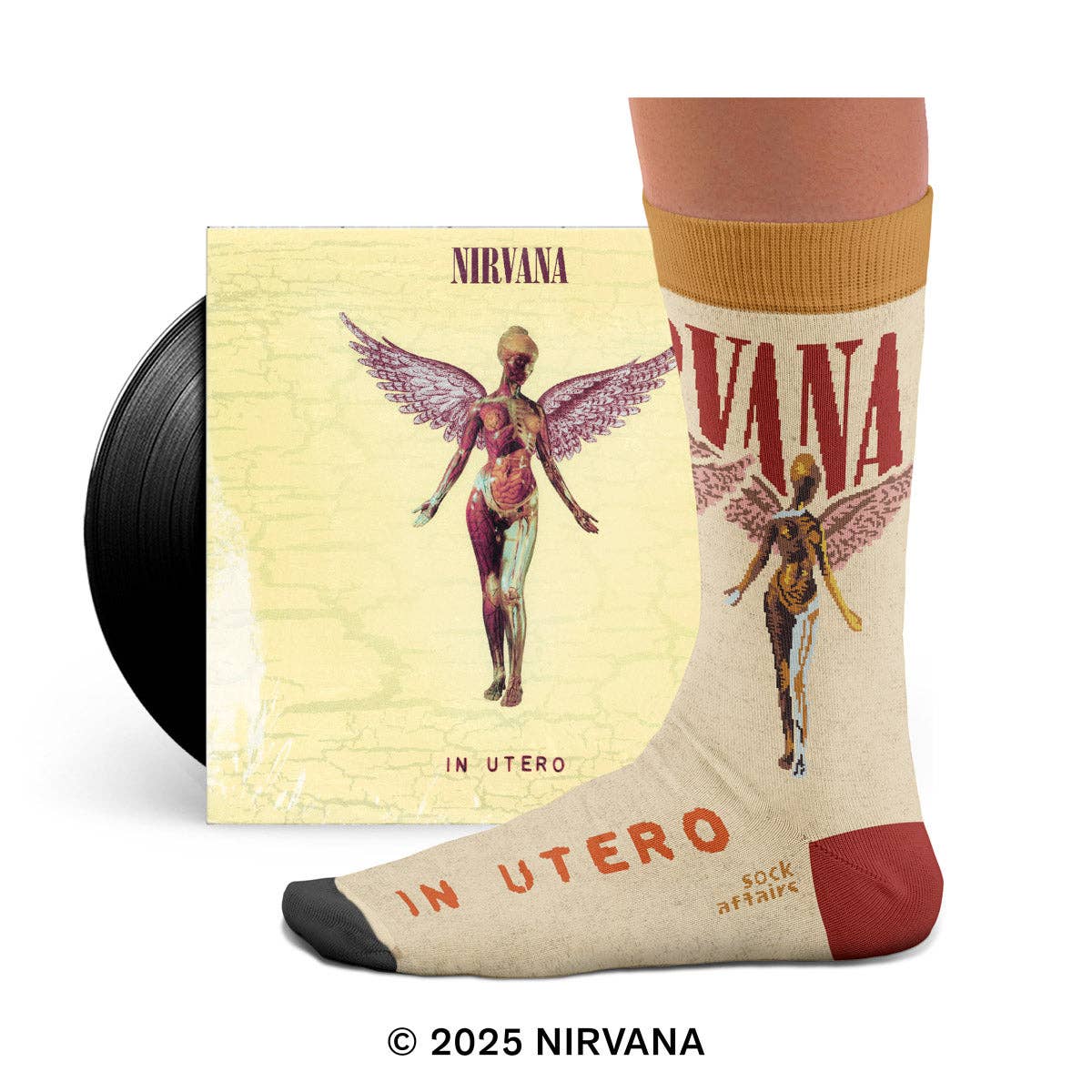 Nirvana - In Utero Socks