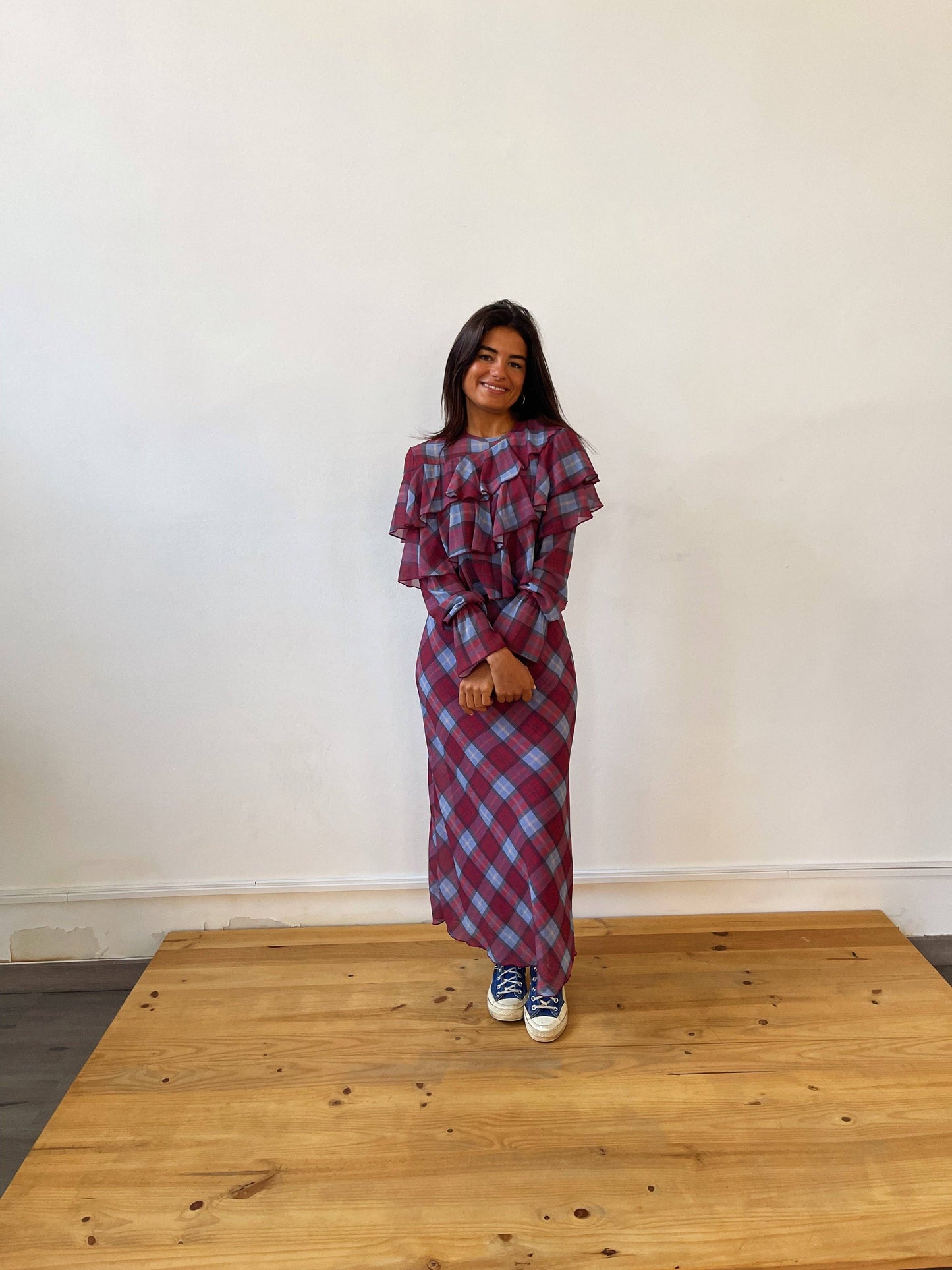 Léa Blouse (Checked)