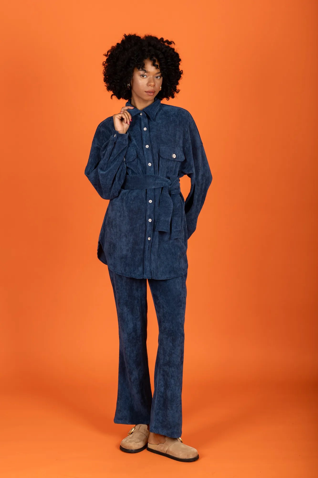 Cooper Oversize Shirt (Petrol)