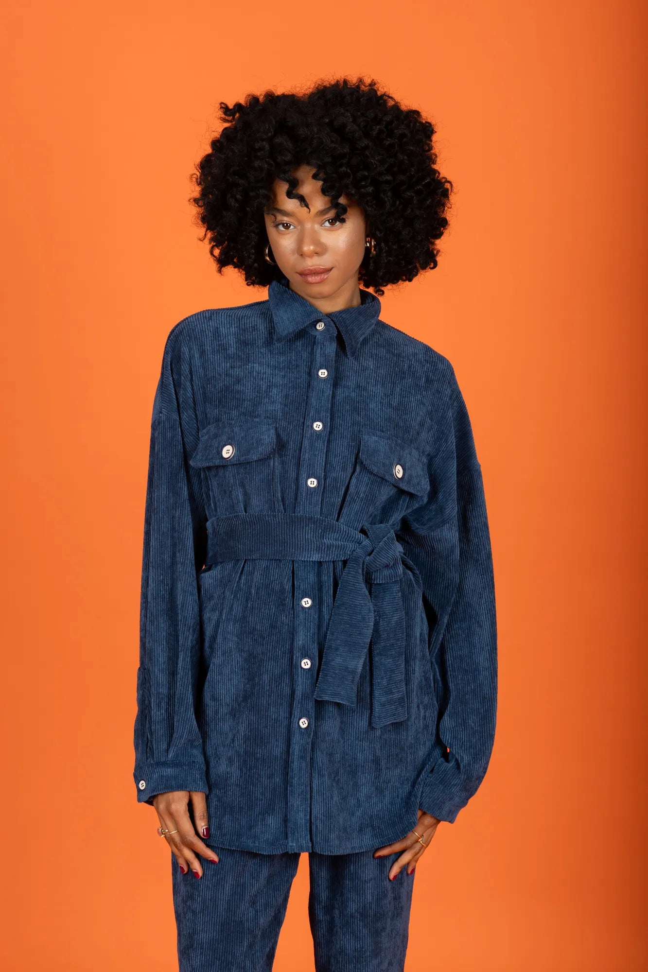 Cooper Oversize Shirt (Petrol)