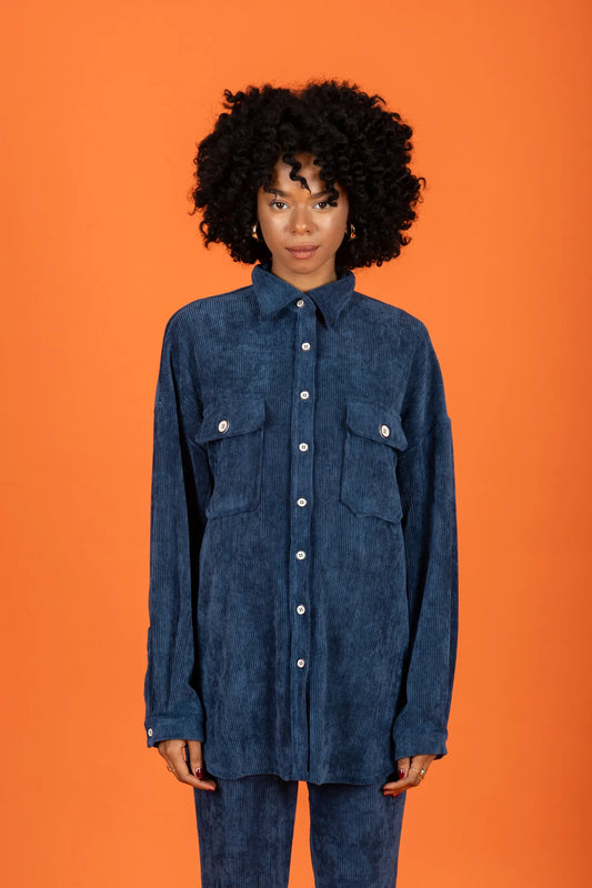 Cooper Oversize Shirt (Petrol)