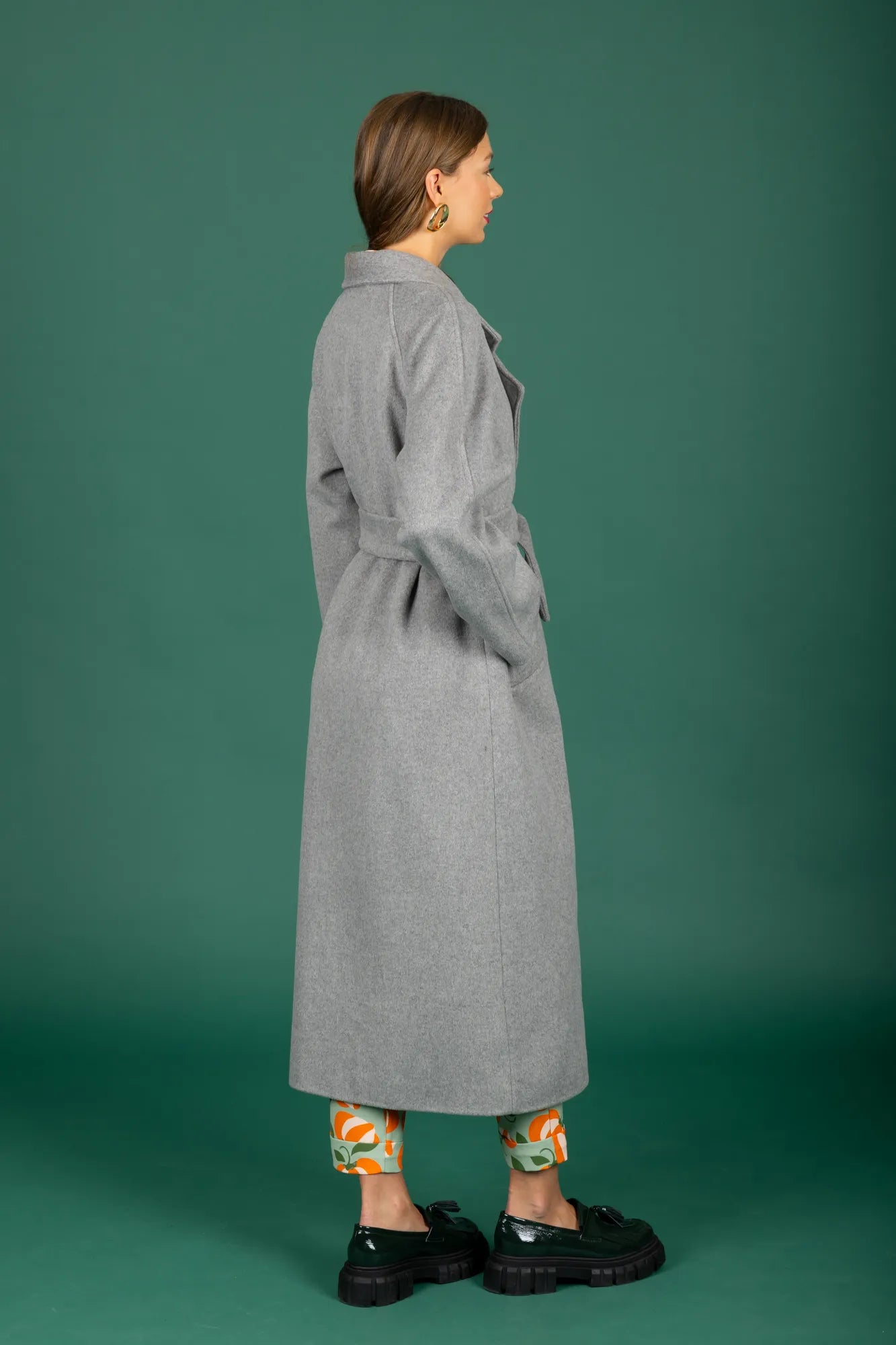 Matthew Long Coat (Grey)