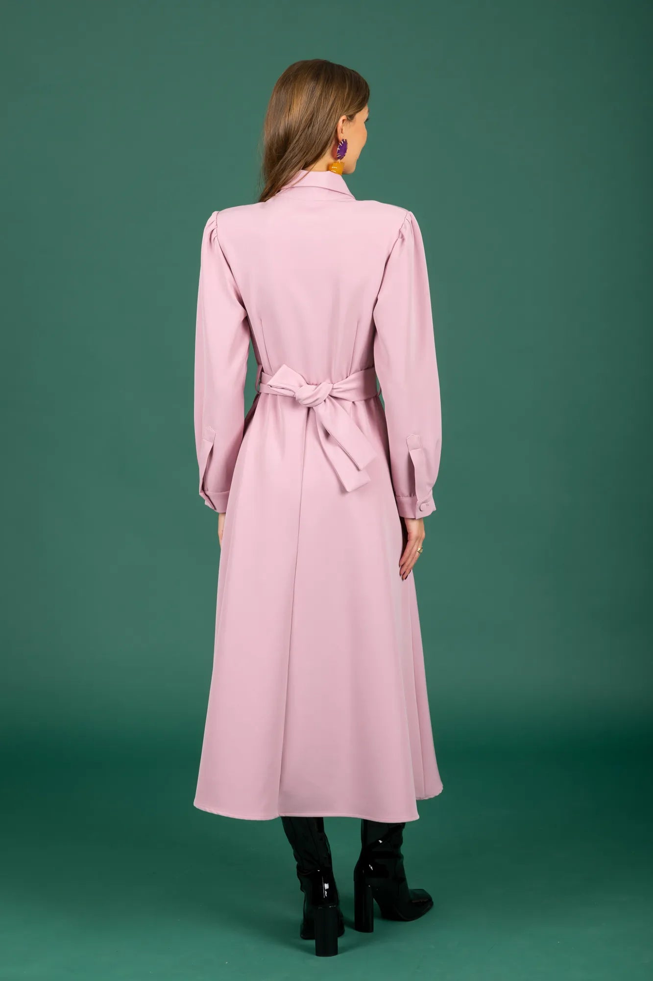 Jonathan Midi Dress (Pink)