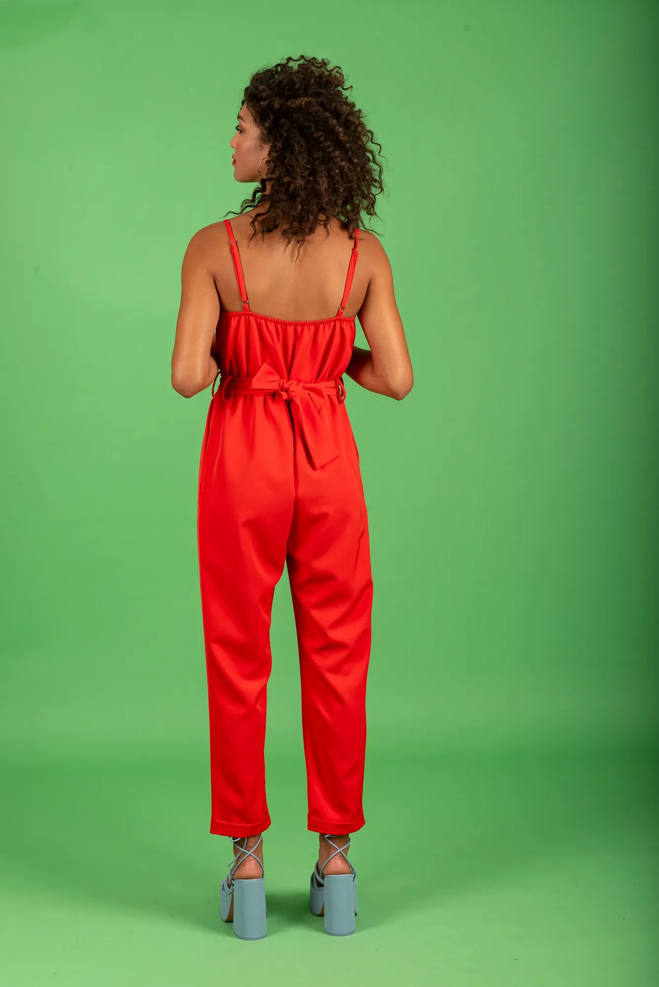 Irene Jumpsuit (red)