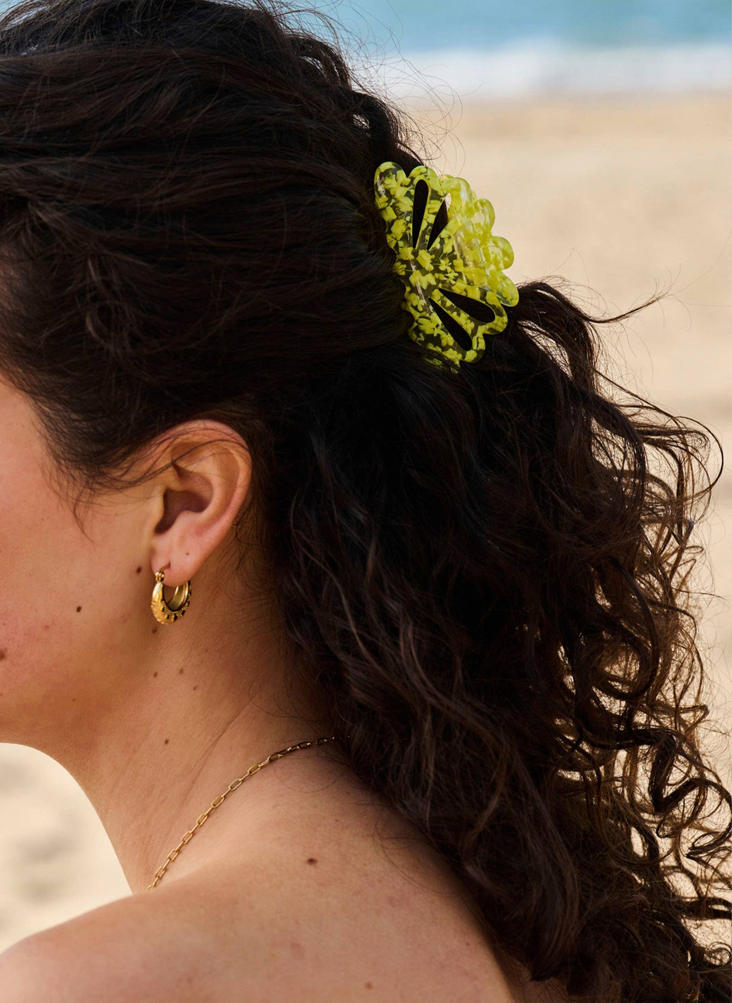 Anastasia Hair Claw (Yellow)