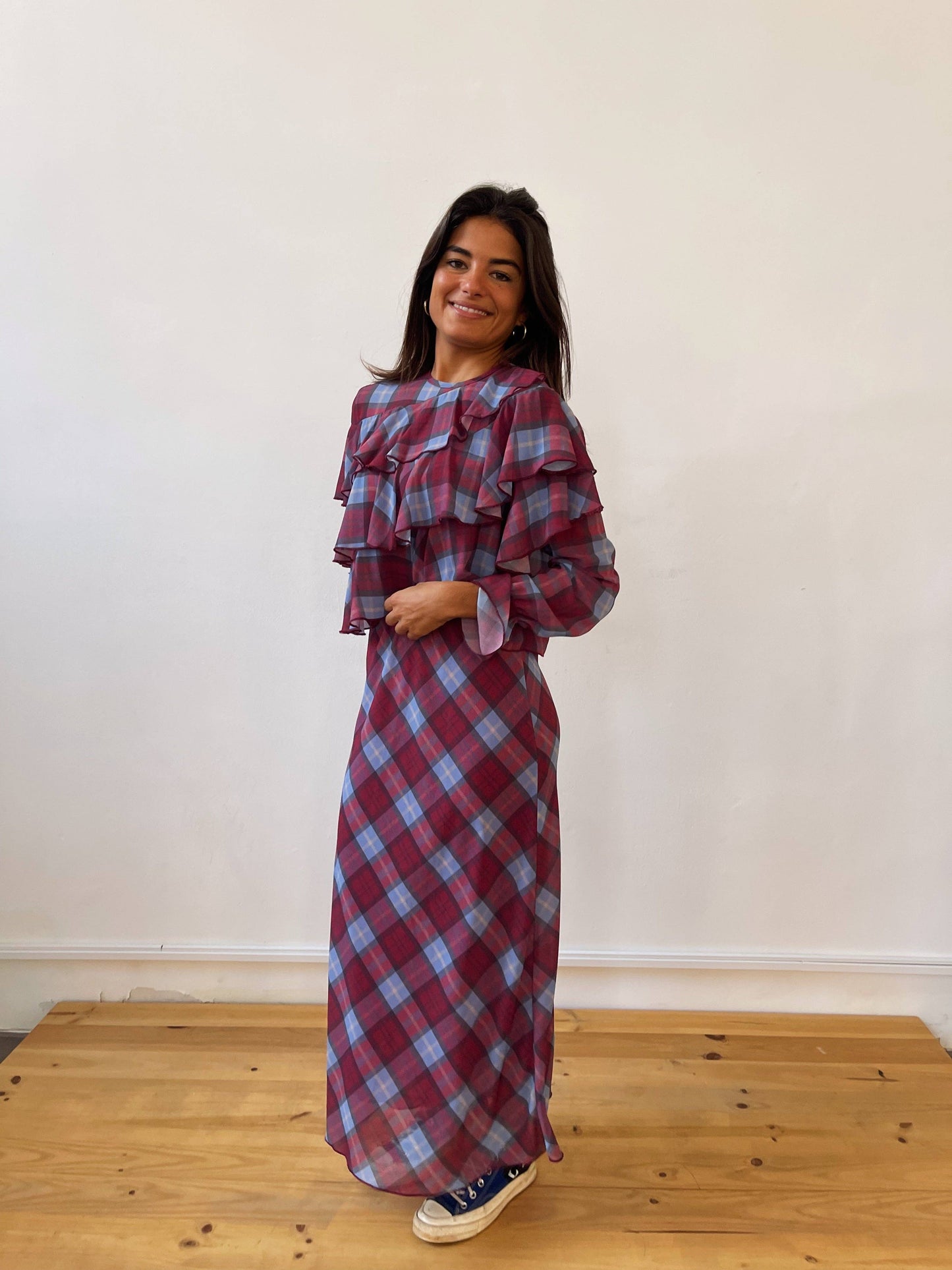 Léa Blouse (Checked)