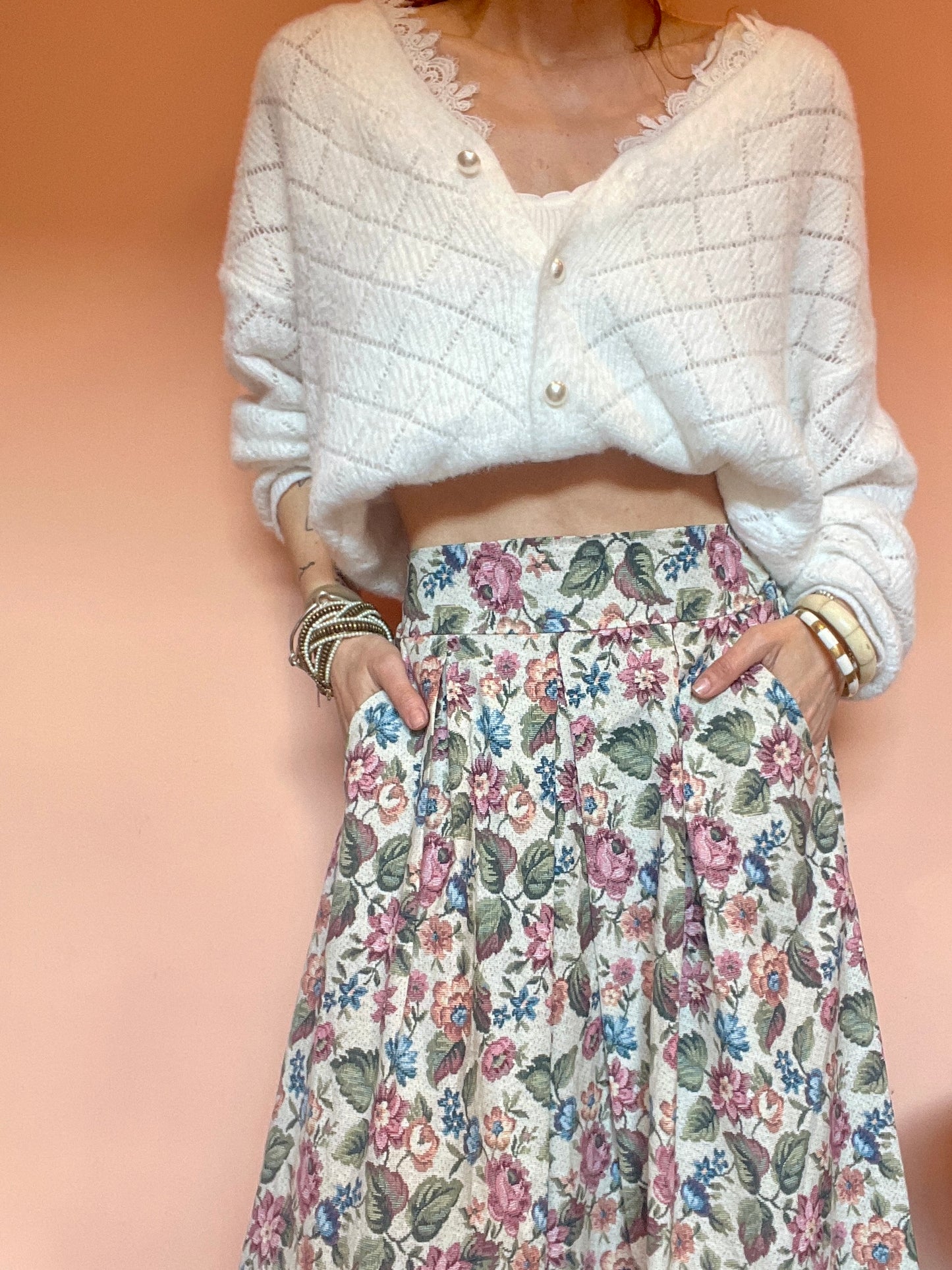 Villandry Long Flared Skirt