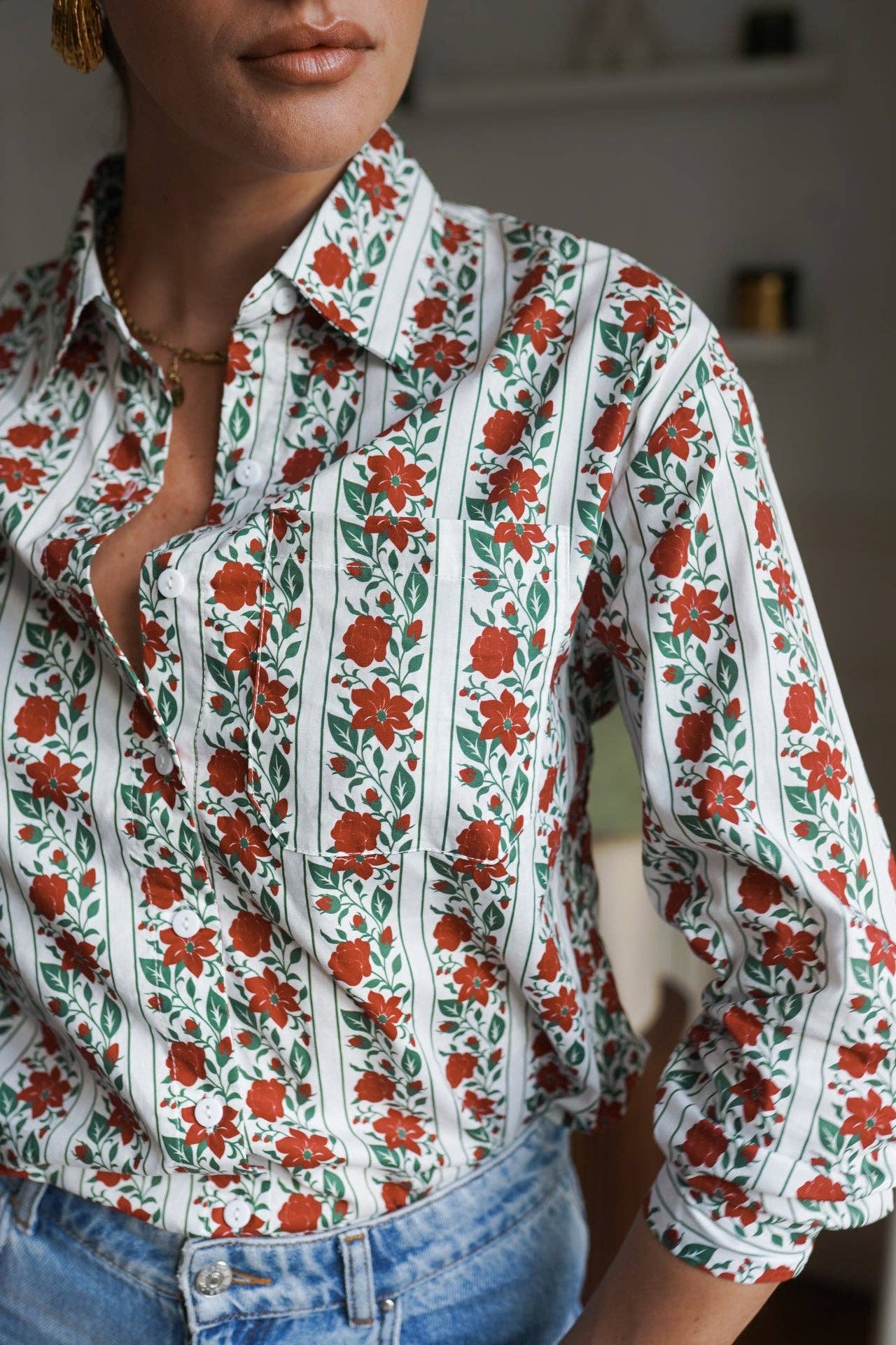 Spring Garden Shirt (green)