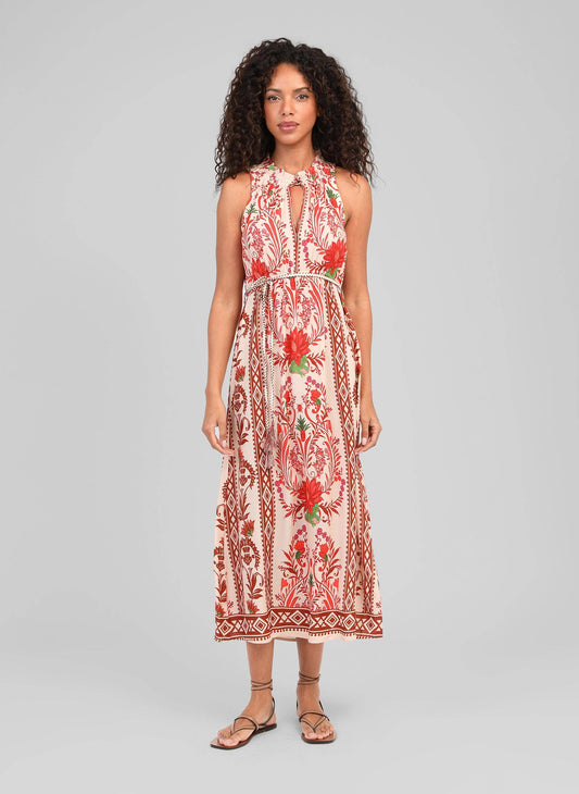Johsua Long Dress (red)