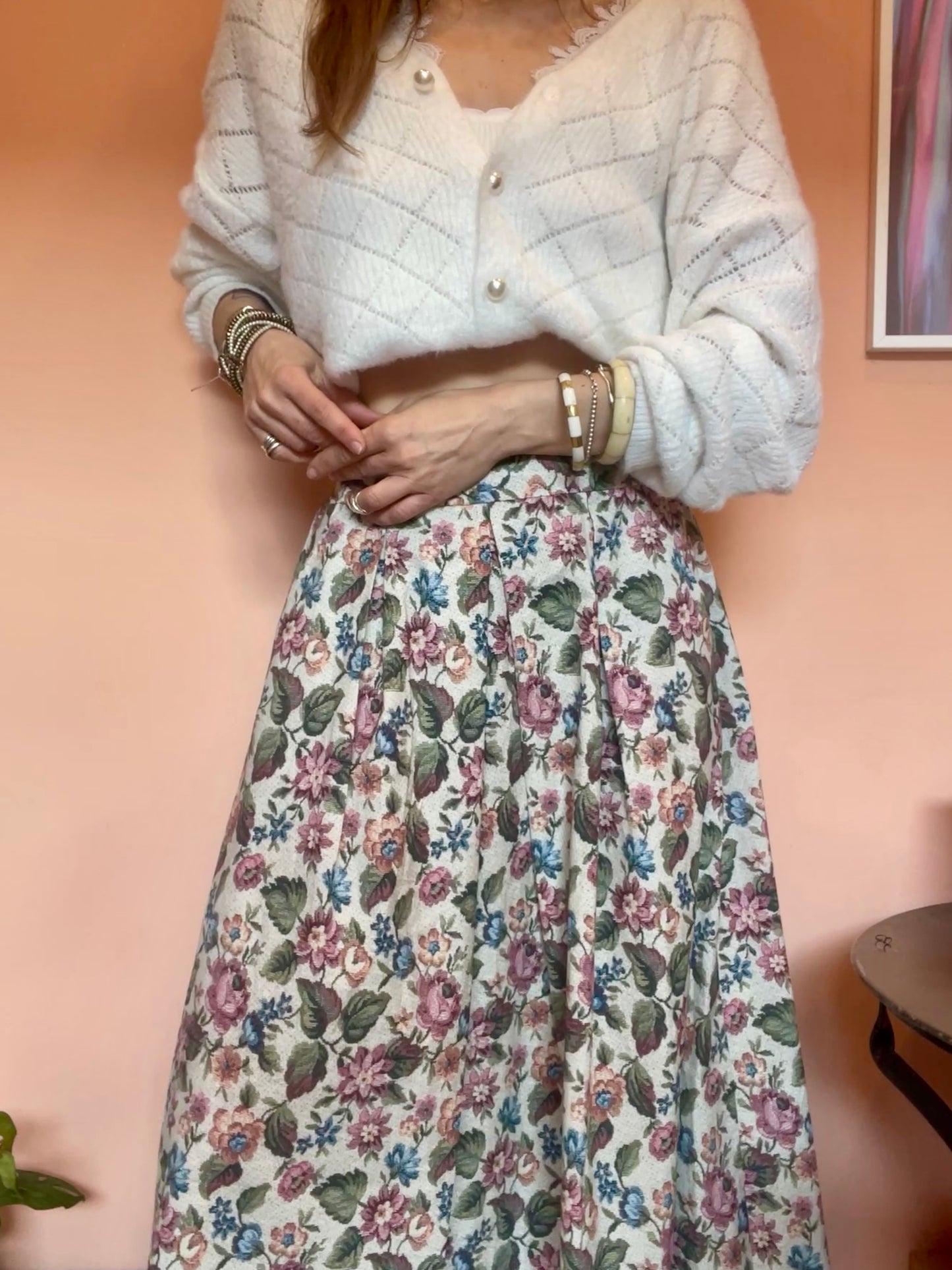 Villandry Long Flared Skirt