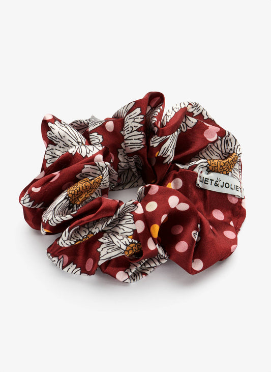 Printed Scrunchie (Sepp Red)