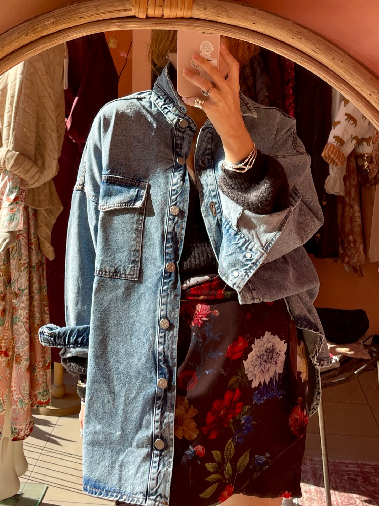 Denim Oversized Jacket