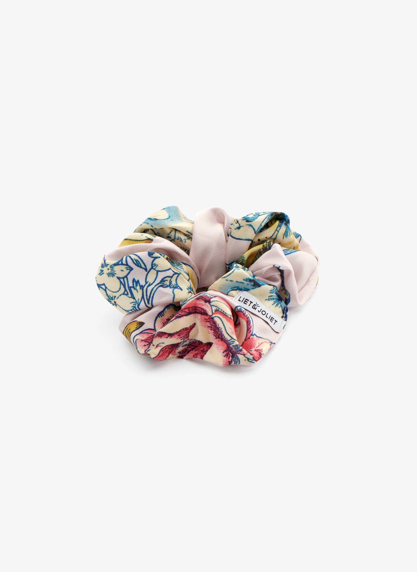 Printed Scrunchie (Nove Beige)