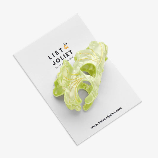 Hair Claw (Green Fern)