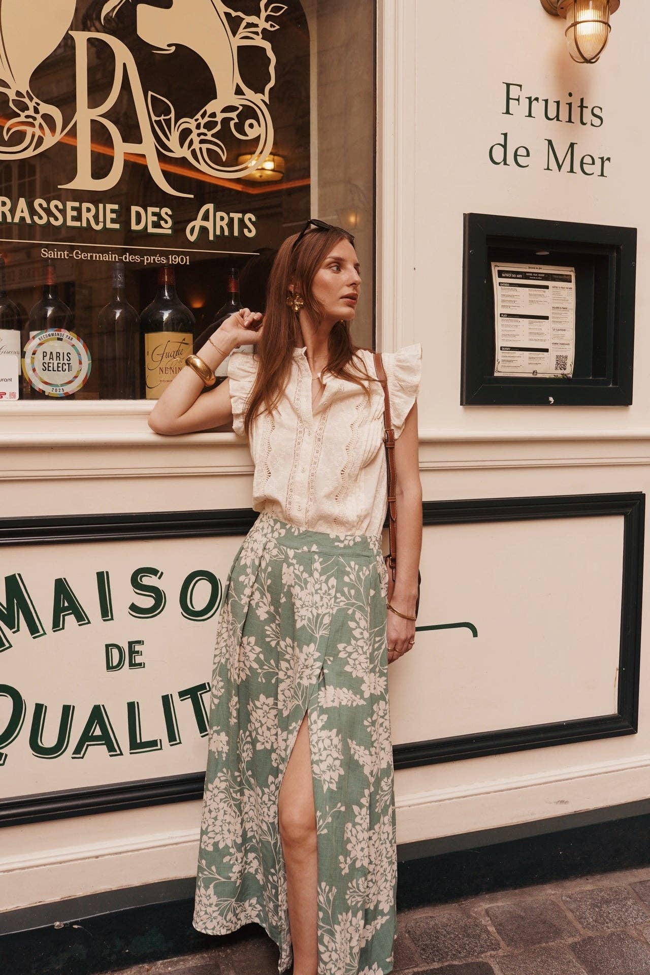 Jasmine Fields Skirt (mint)