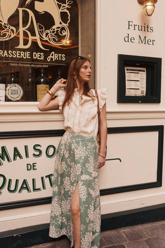 Jasmine Fields Skirt (mint)