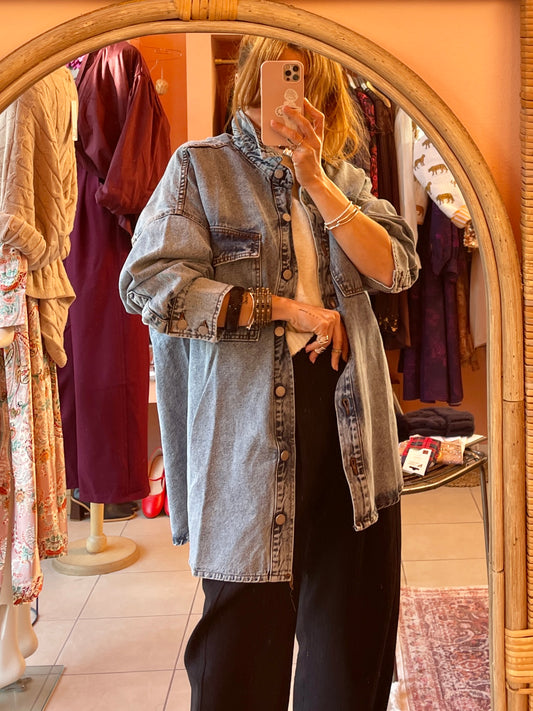 Denim Oversized Jacket