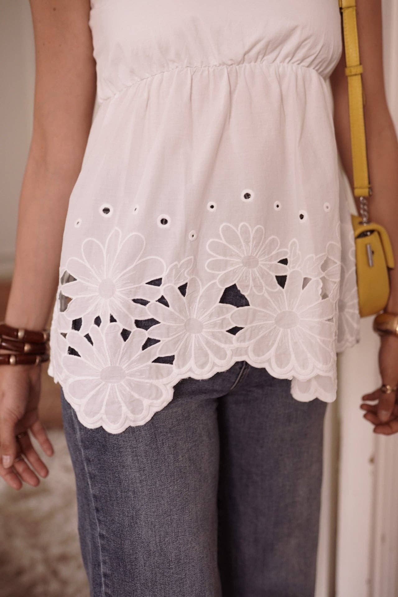 Sunflower Cotton Top
