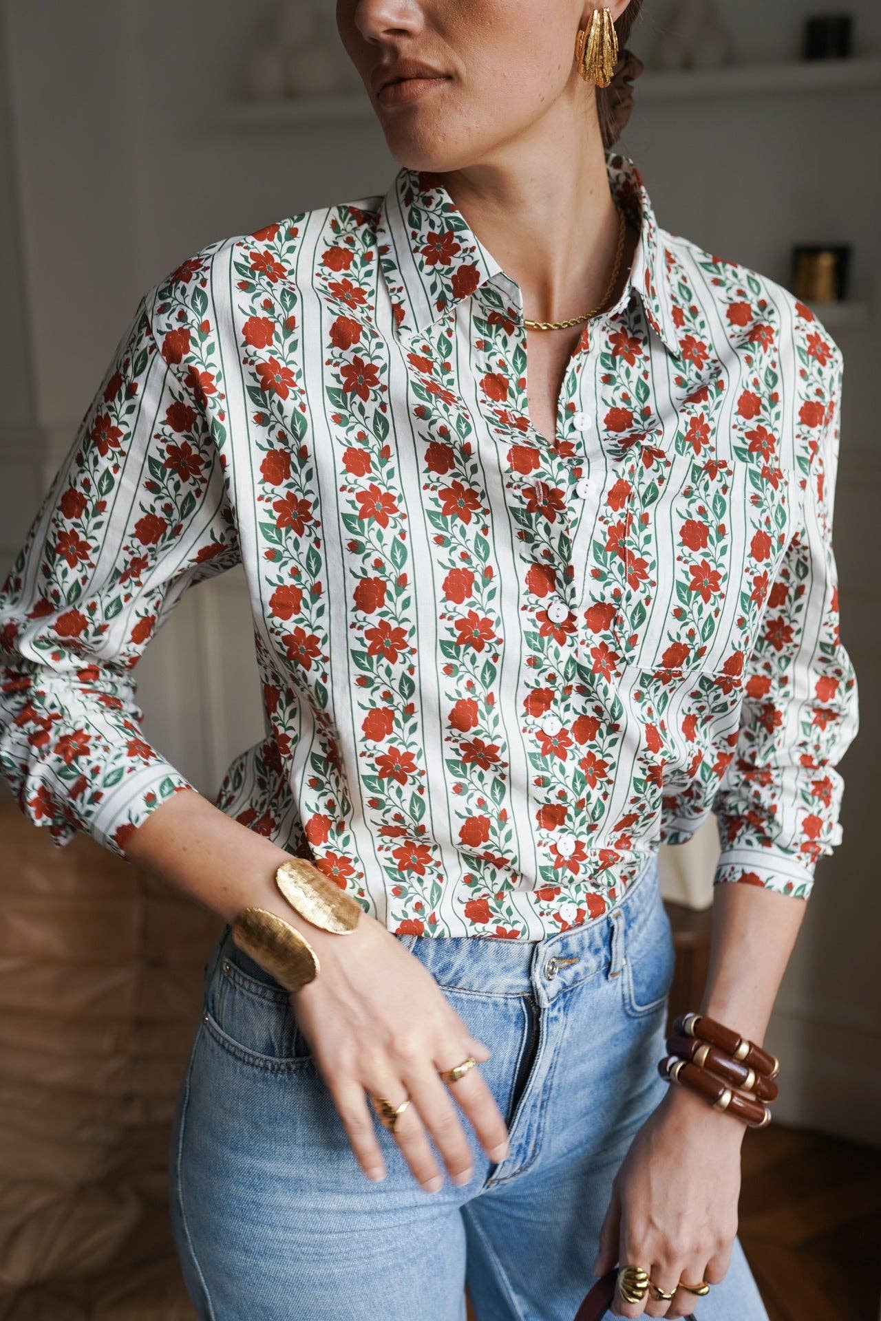 Spring Garden Shirt (green)