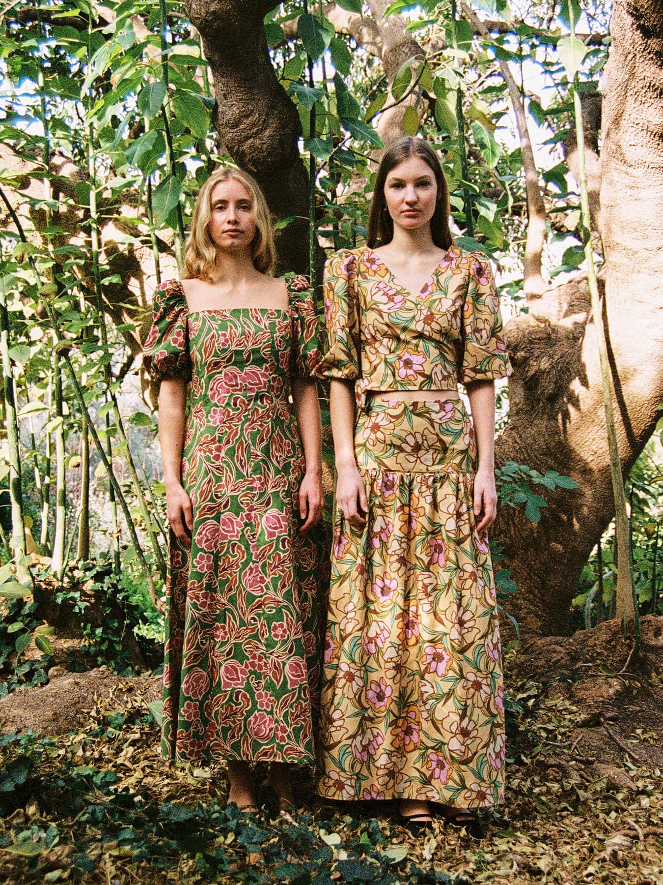 Lysandra Maxi Skirt (Floral)