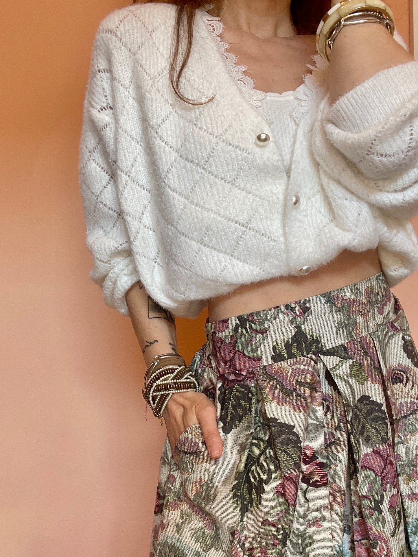 Giverny Long Flared Skirt