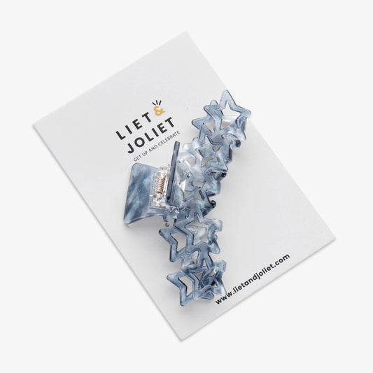 Hair Claw (Blue Stars)