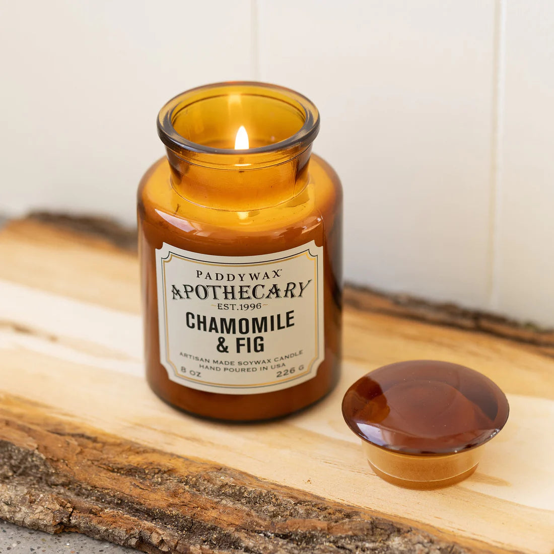 Apothecary Candle (Chamomile & Fig)