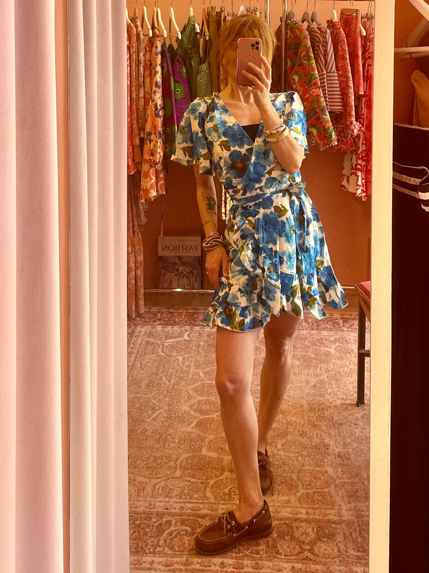 Long Island Short Dress (blue)