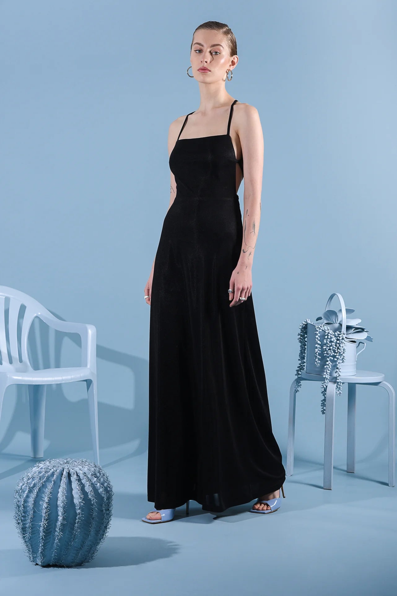 Victoria Maxi Dress (black)