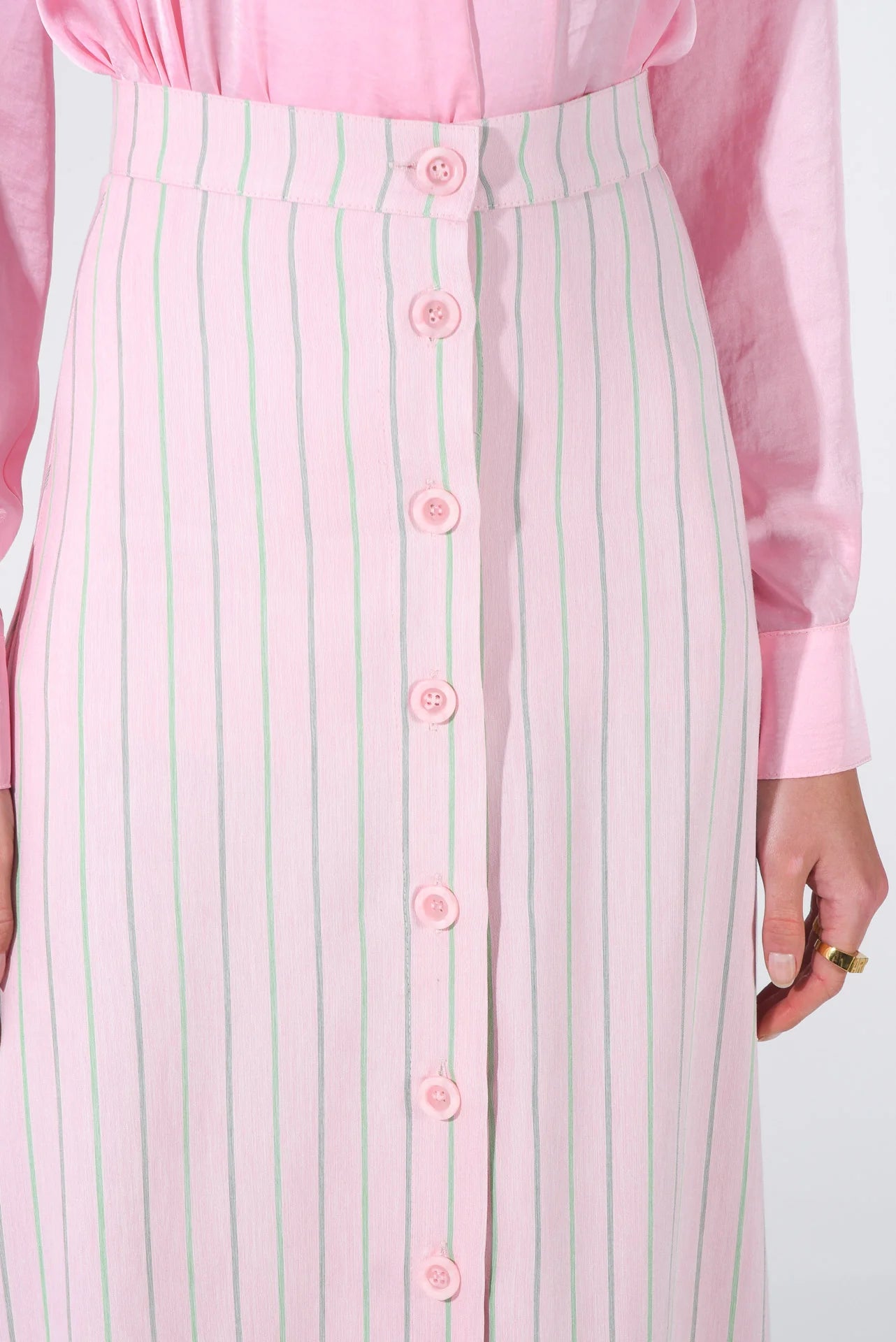 Ross Midi Skirt (pink)