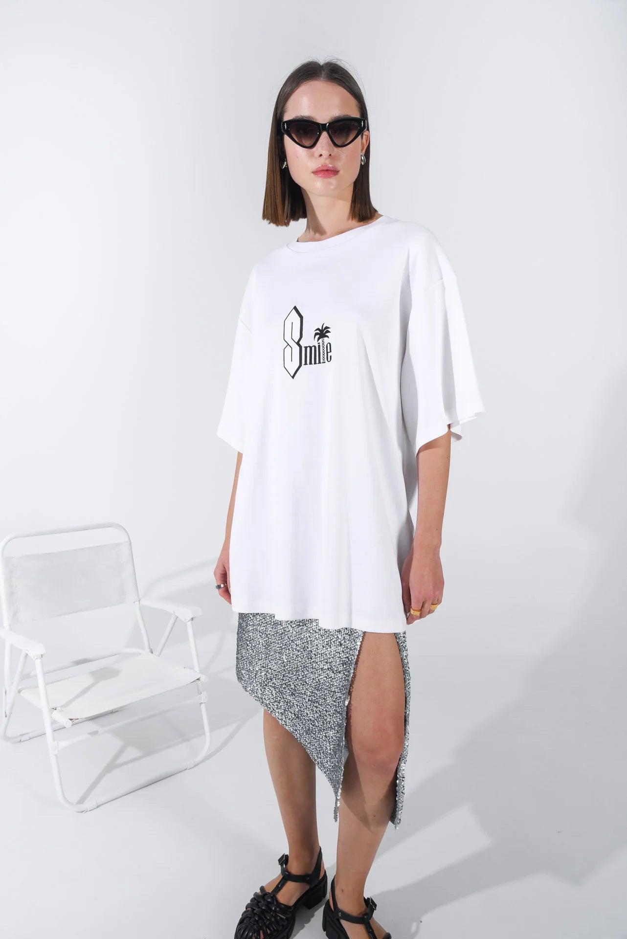 "Smile" T-Shirt (white)