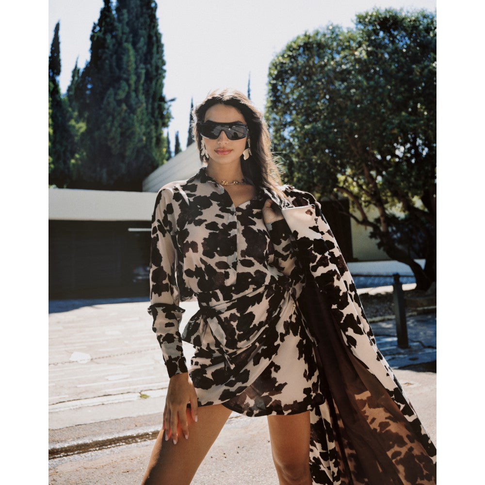 Central Shirt (Cow Print)