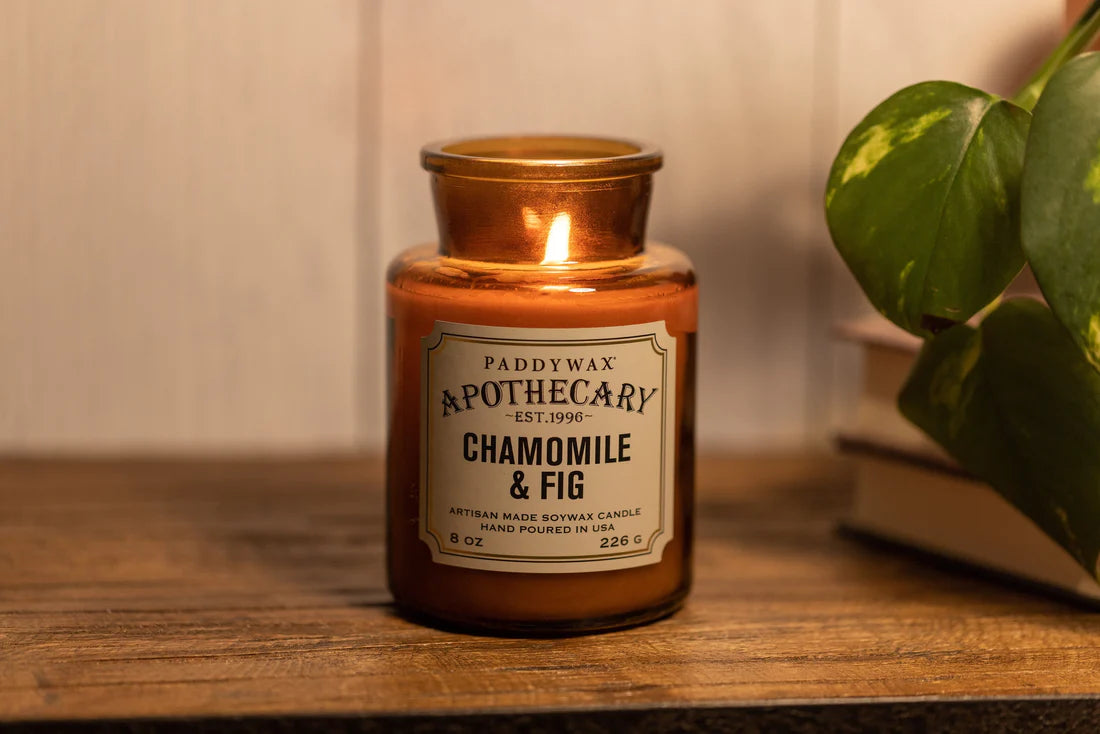Apothecary Candle (Chamomile & Fig)