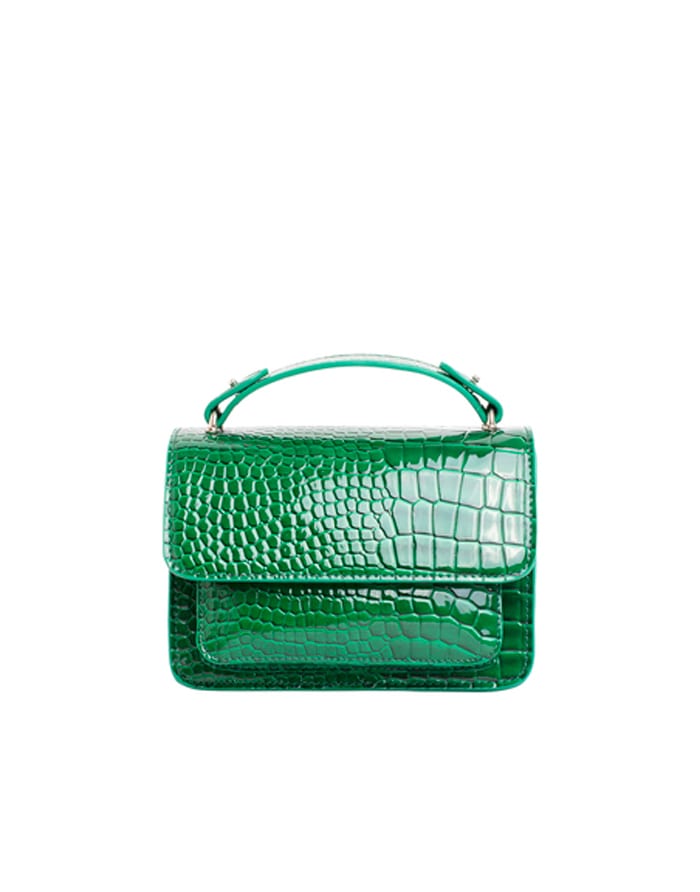 Renei Croco Bag (green)