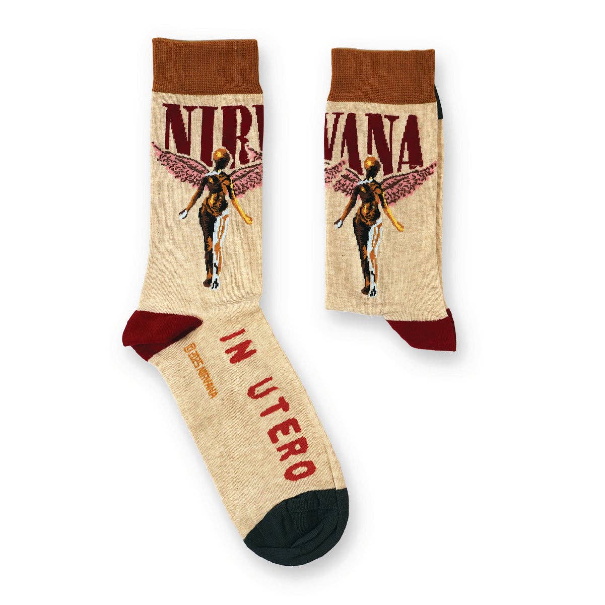 Nirvana - In Utero Socks