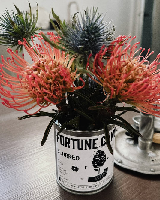 Blurred Fortune Soy Candle